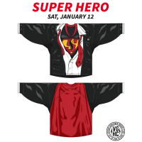 Stockton Heat Super Hero jersey