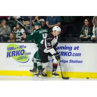Kaleb Bulych of the Vancouver Giants against the Everett Silvertips