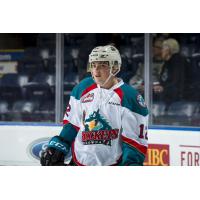 Cole Carrier with the Kelowna Rockets