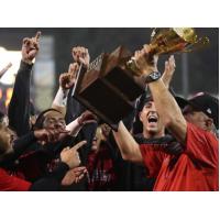 New Jersey Jackals celebrate the 2019 Can-Am League Championship