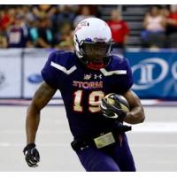 Receiver Kent Shelby with the Sioux Falls Storm