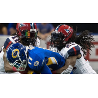 Defensive back Michael Knight with the Washington Valor