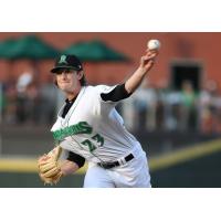 Pitcher Nick Lodolo with the Dayton Dragons