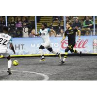 St. Louis Ambush chase the ball against the Milwaukee Wave